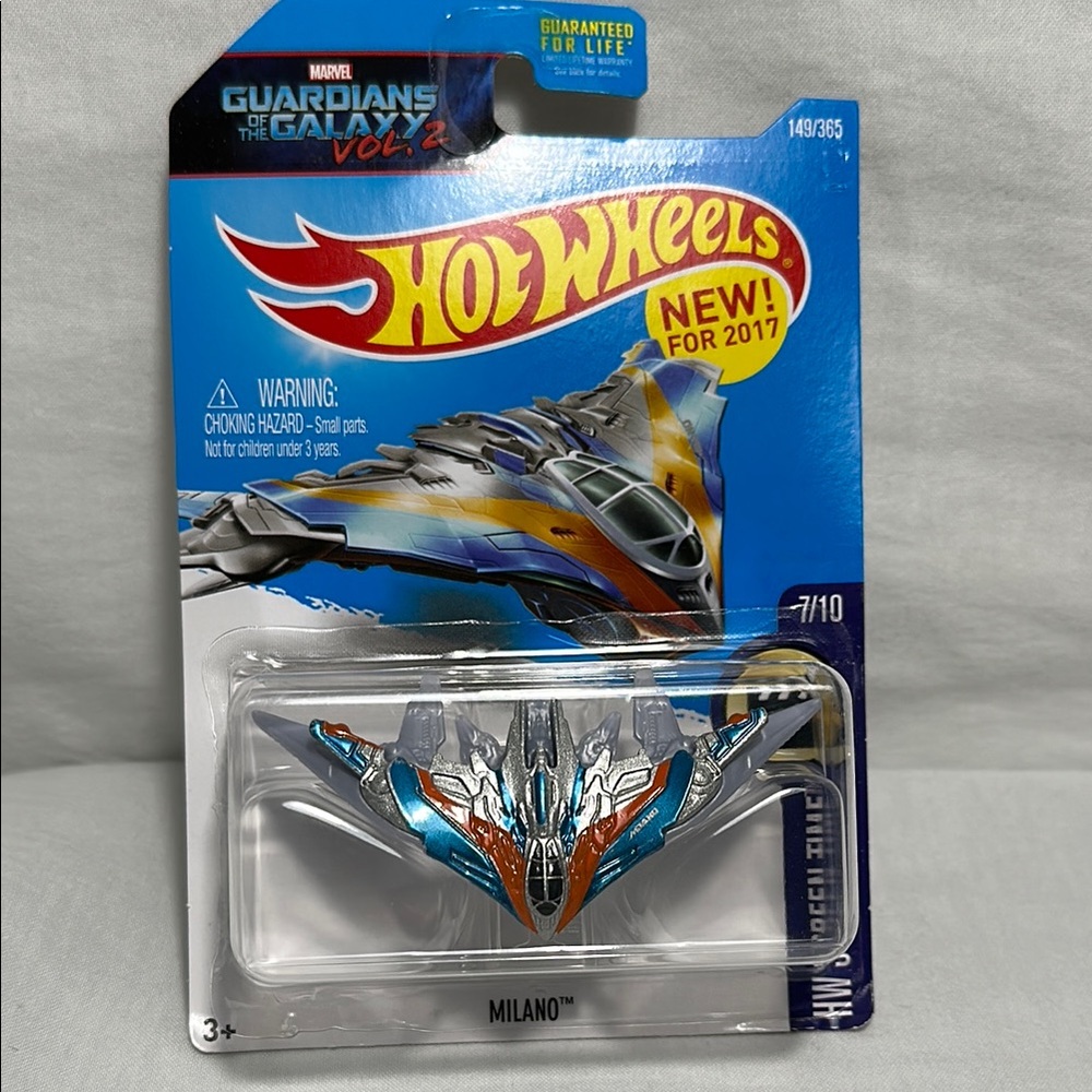 Hot Wheels Guardians of the Galaxy Milano Vol 2 Silver, Blue, orange 149/365
